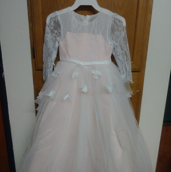 Just Couture Other - Light pink butterfly dress